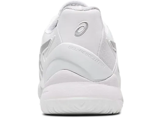 Asics Gel Glide Golf Shoes Asics Gel Resolution 9 (White/Pure Silver)