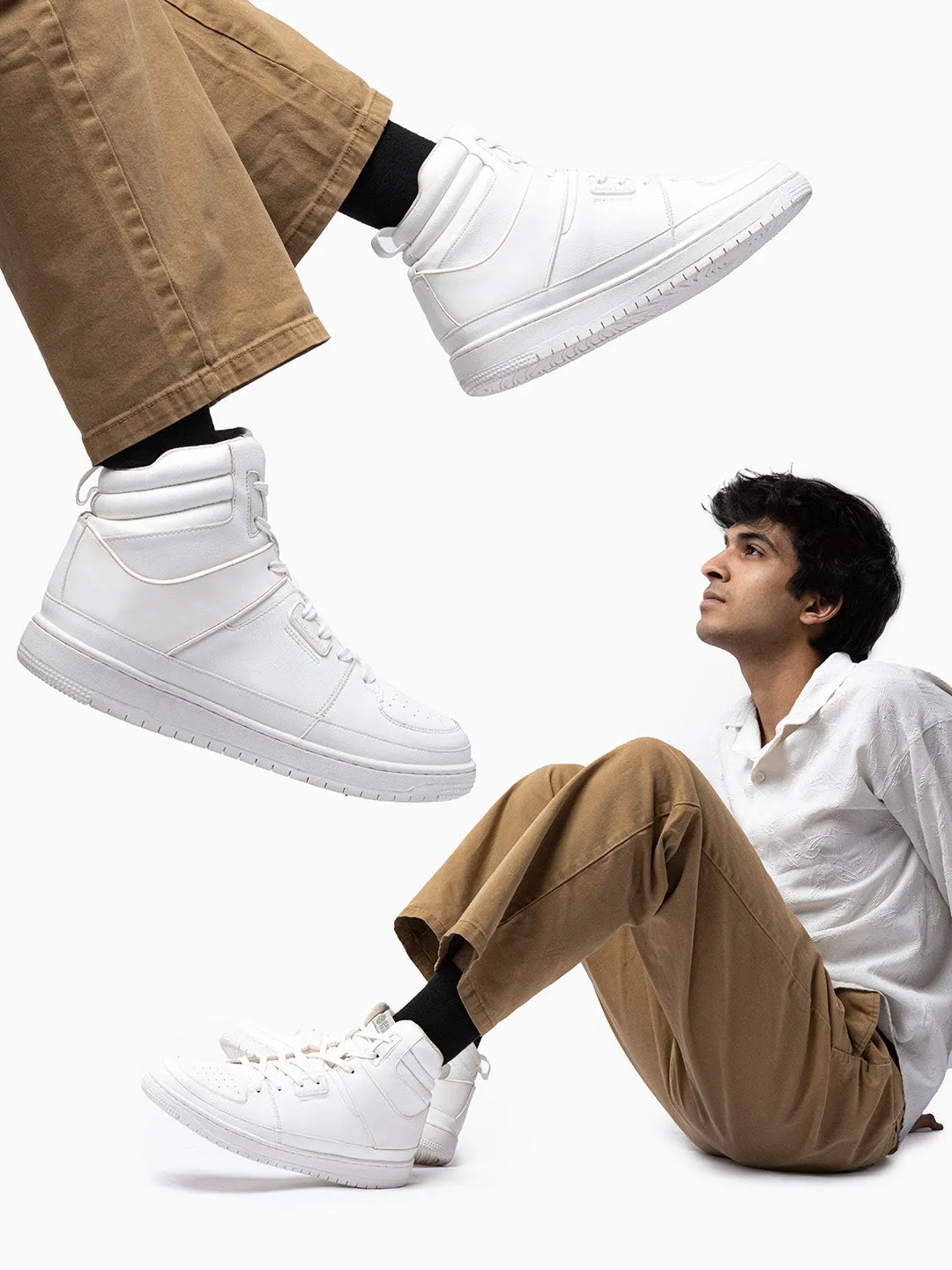 Uptown Sneakers Bacca Bucci Gourmet Collection: High-Top Sneakers Inspired by Dessert Indulgence