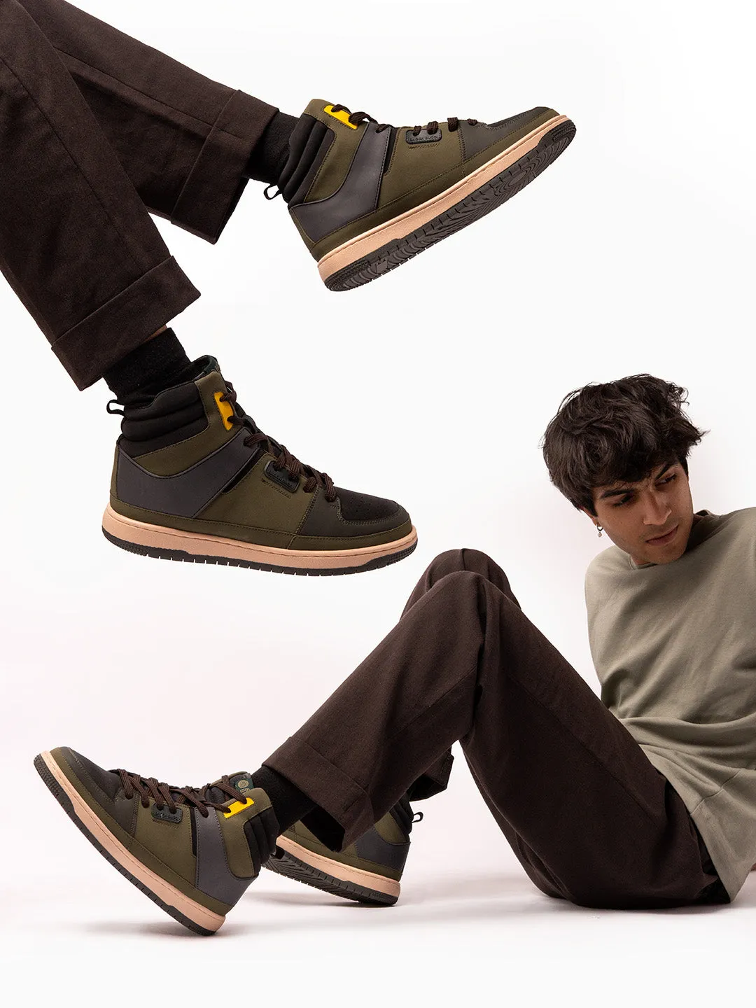 Bacca Bucci Gourmet Collection: High-Top Sneakers Inspired by Dessert Indulgence Sneakers With Wide Toe Box