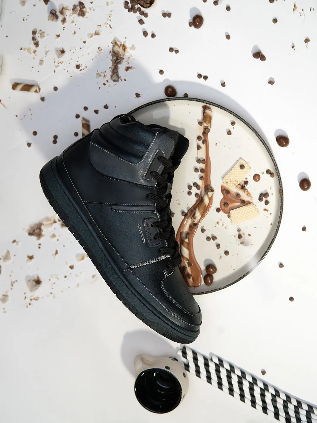 Bacca Bucci Gourmet Collection: High-Top Sneakers Inspired by Dessert Indulgence Bapes Sneakers