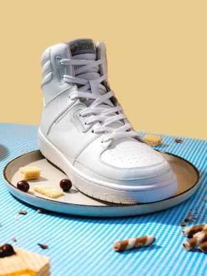 Bacca Bucci Gourmet Collection: High-Top Sneakers Inspired by Dessert Indulgence Embroidered Sneakers