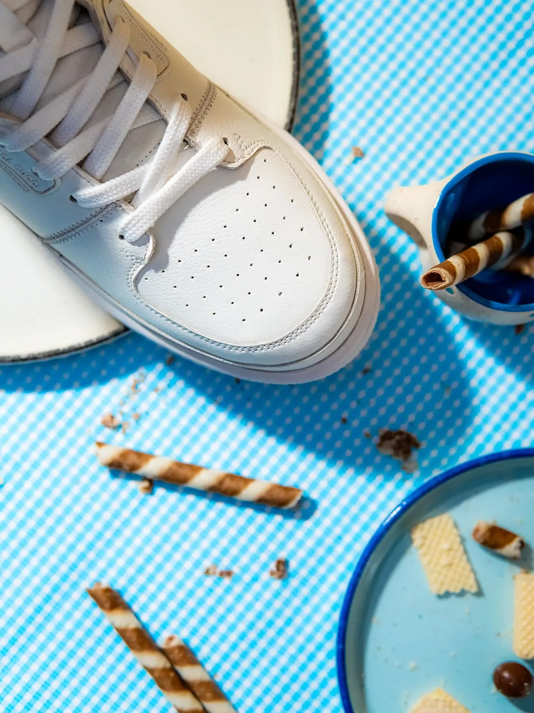 Officine Creative Sneakers Bacca Bucci Gourmet Collection: High-Top Sneakers Inspired by Dessert Indulgence