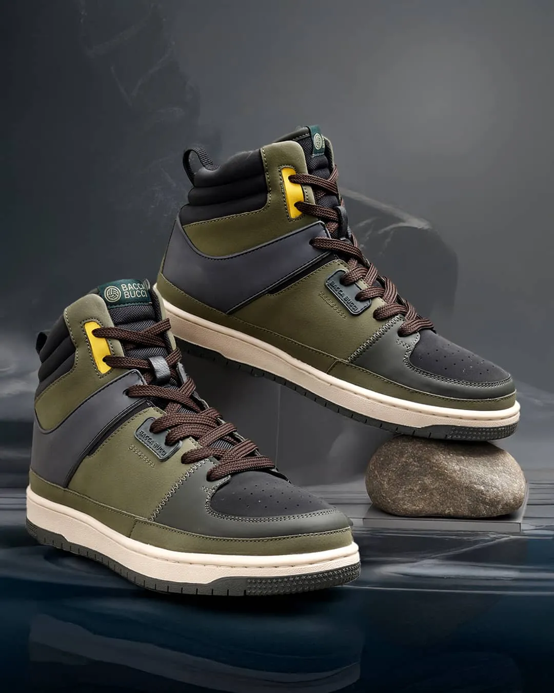 Bacca Bucci Gourmet Collection: High-Top Sneakers Inspired by Dessert Indulgence Cross Training Sneakers
