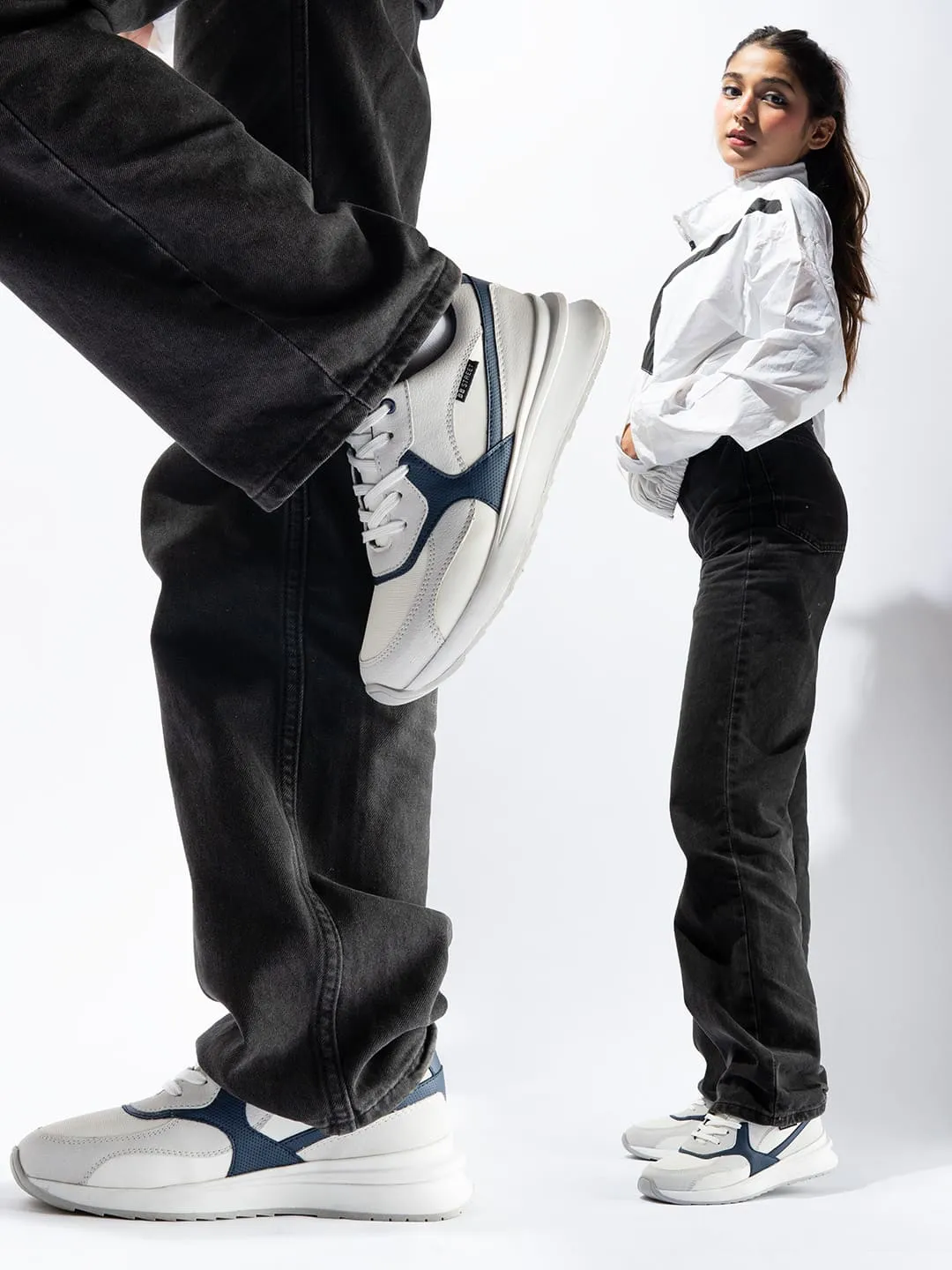 White Shoelaces For Sneakers Bacca Bucci NYC Low-Top Womens Sneakersfor Gen Z Fashionistas