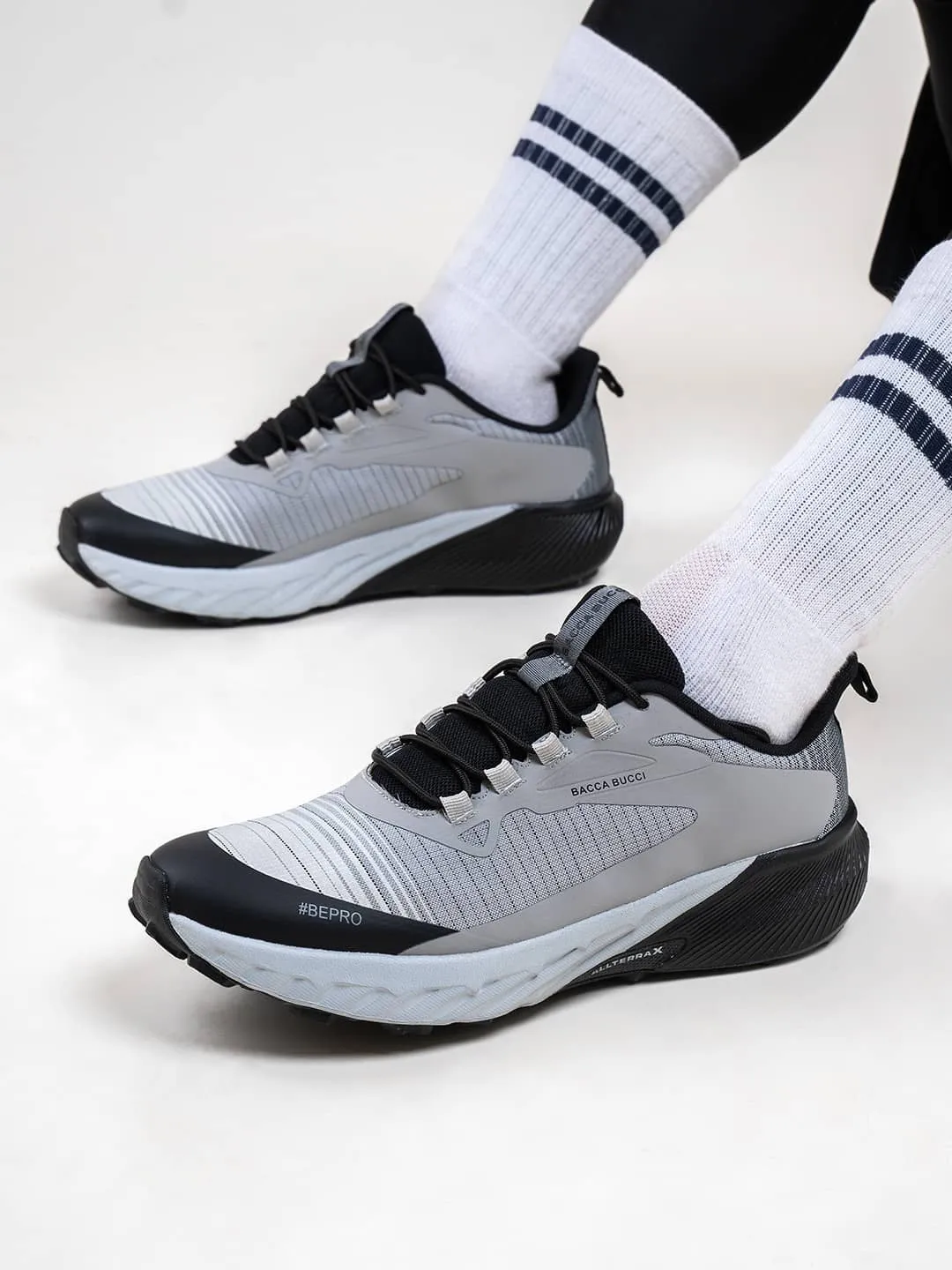 Bacca Bucci TrekZON Trekking & Trail Running Shoes with AllTerraX Grip Outsole Asics Hiking Sneakers