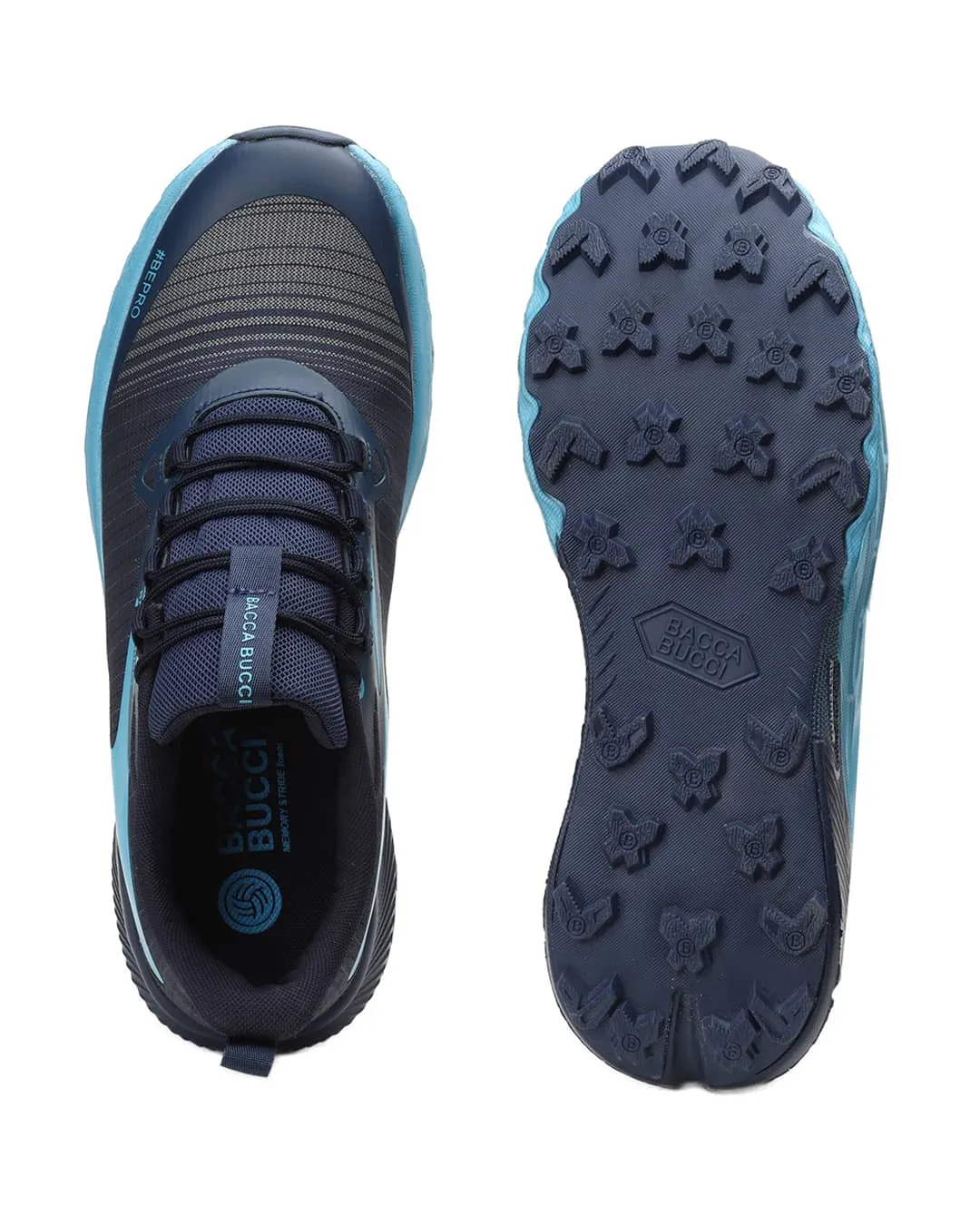 Bacca Bucci TrekZON Trekking & Trail Running Shoes with AllTerraX Grip Outsole Football Sneakers