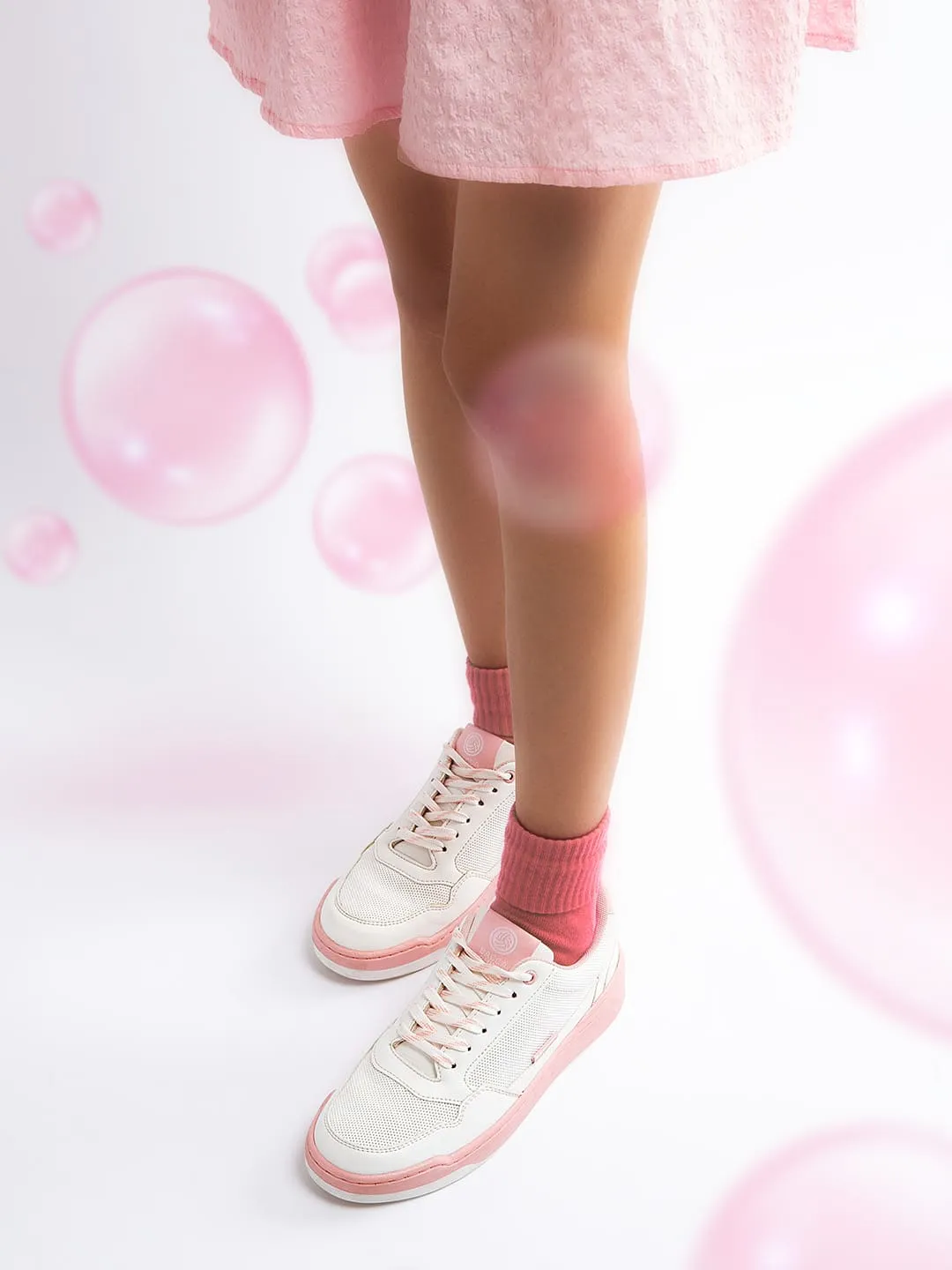 Spiderman Sneakers Bacca Bucci Womens Vibe City Sneakers  Lavender and Blush Pink