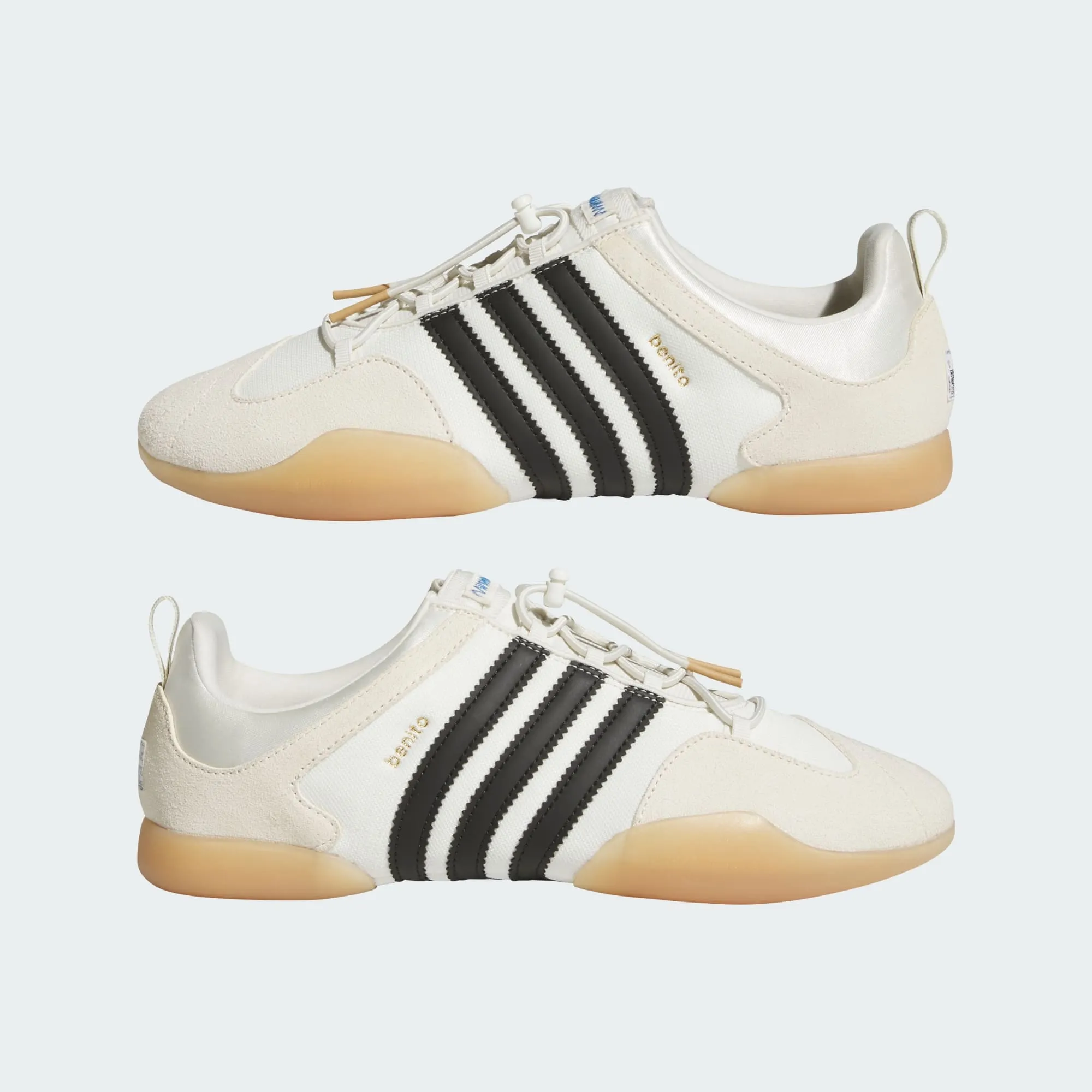 BAD BUNNY x adidas BALLERINA - Off White / Core Black / Gum Adidas Army Shoes