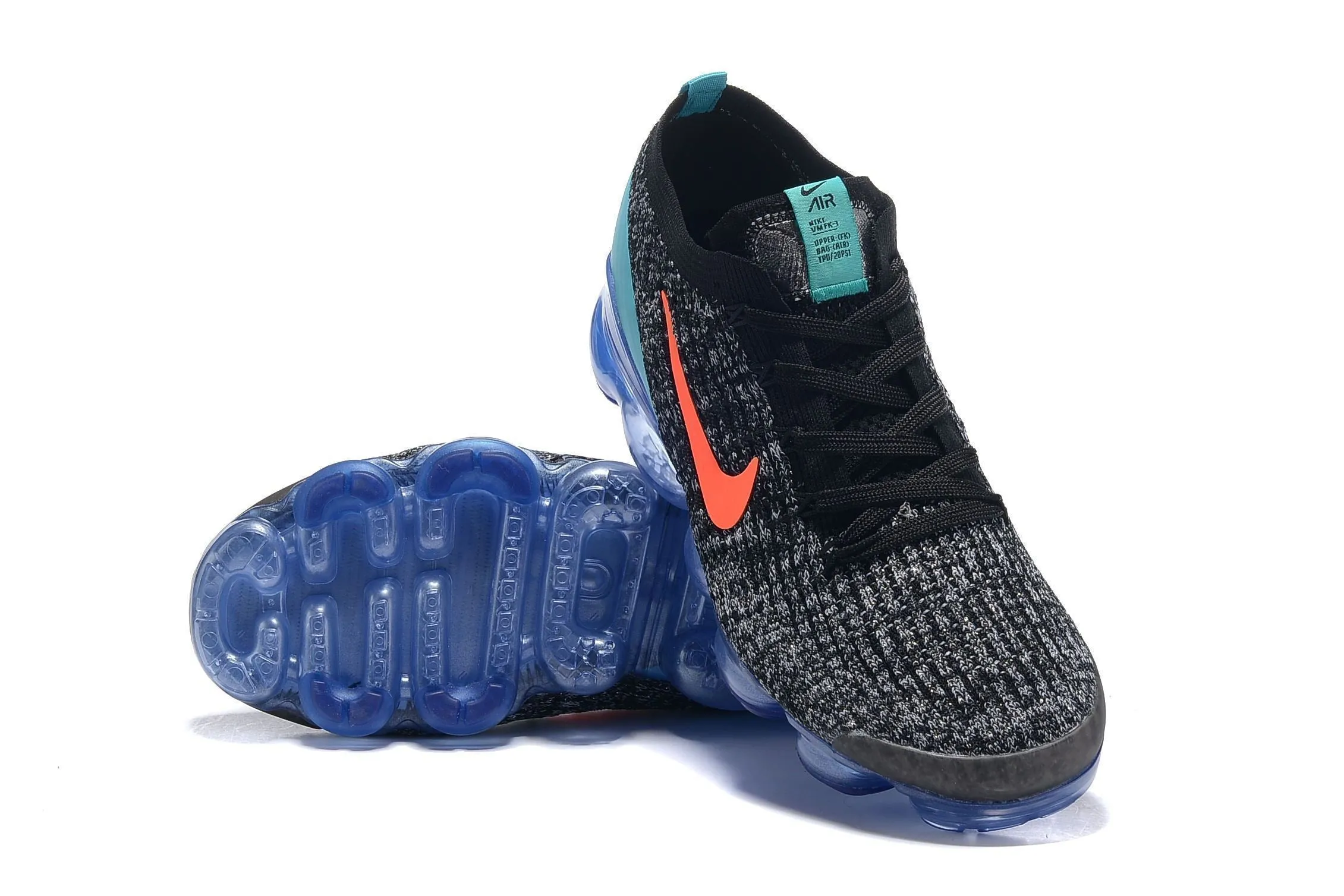 Nike Air Vapormax Flyknit 3 Black White Blue Shoes Sneakers Men !!! CYBER MONDAY SALE !!! Asics Lyte Classic Shoes