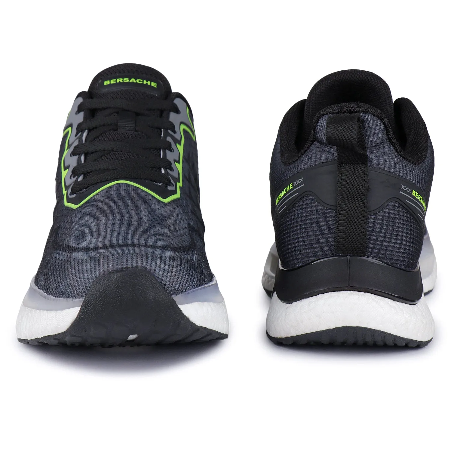 Piranha Plant Slippers Bersache Premium Sports ,Gym, Trending Stylish Running Shoes For Men (9164-Grey)