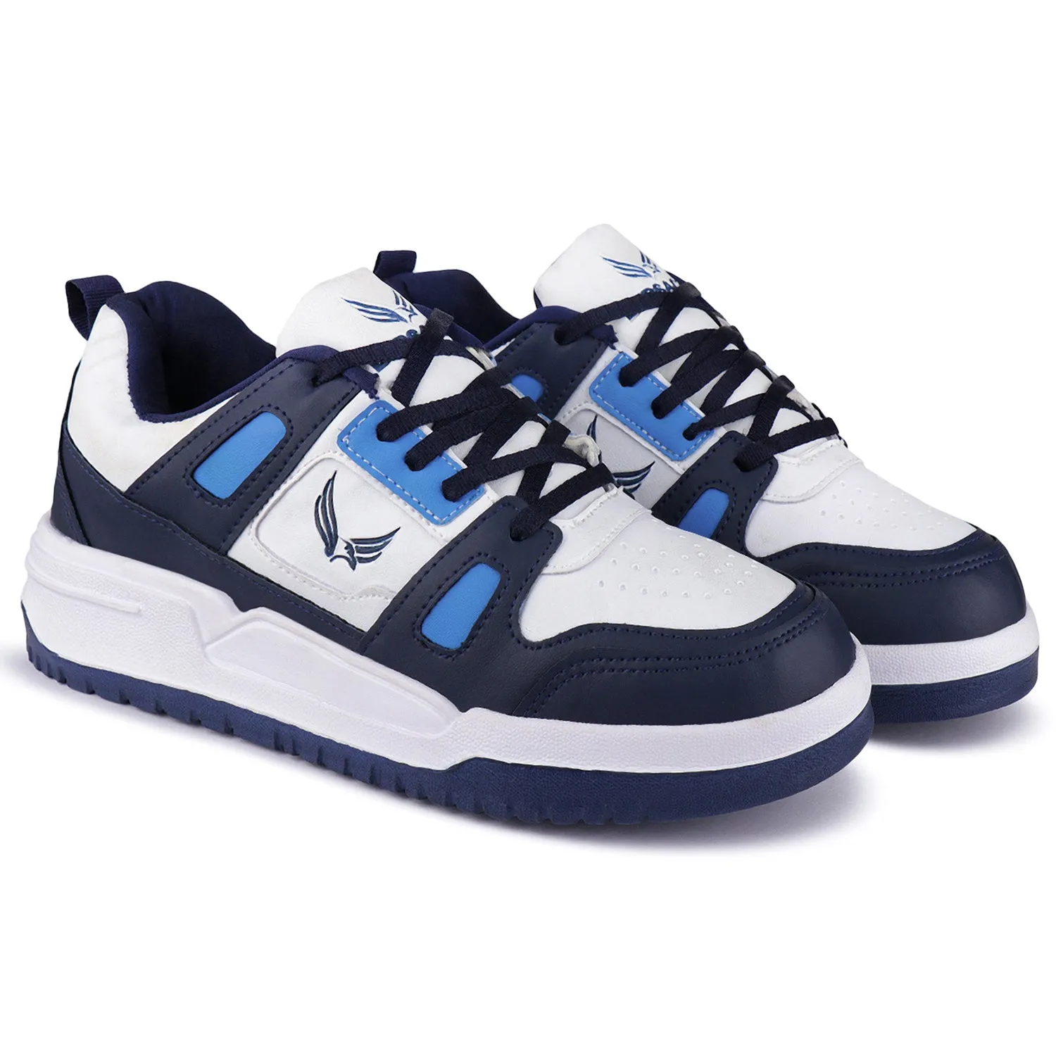 Bersache Premium Sports ,Gym, Trending Stylish Running Shoes For Men (9167-White) Indoor Slippers For Guests