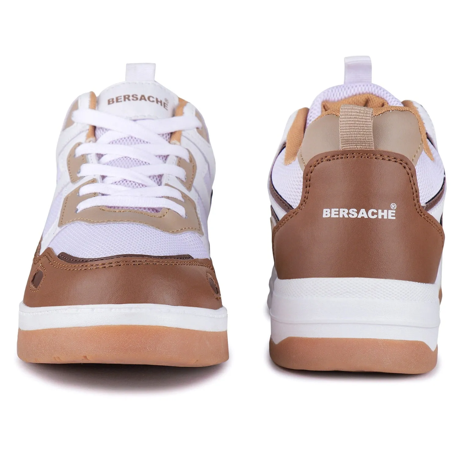 Slippers Vs Flip Flops Bersache Premium Sports ,Gym, Trending Stylish Running Shoes For Men (9172-Brown)