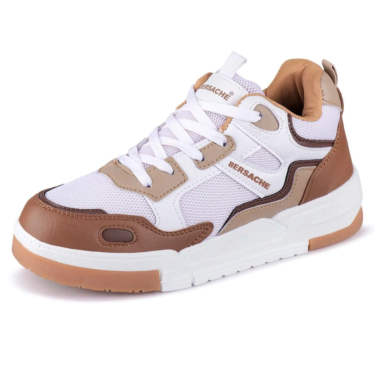 Slippers Print Bersache Premium Sports ,Gym, Trending Stylish Running Shoes For Men (9172-Brown)