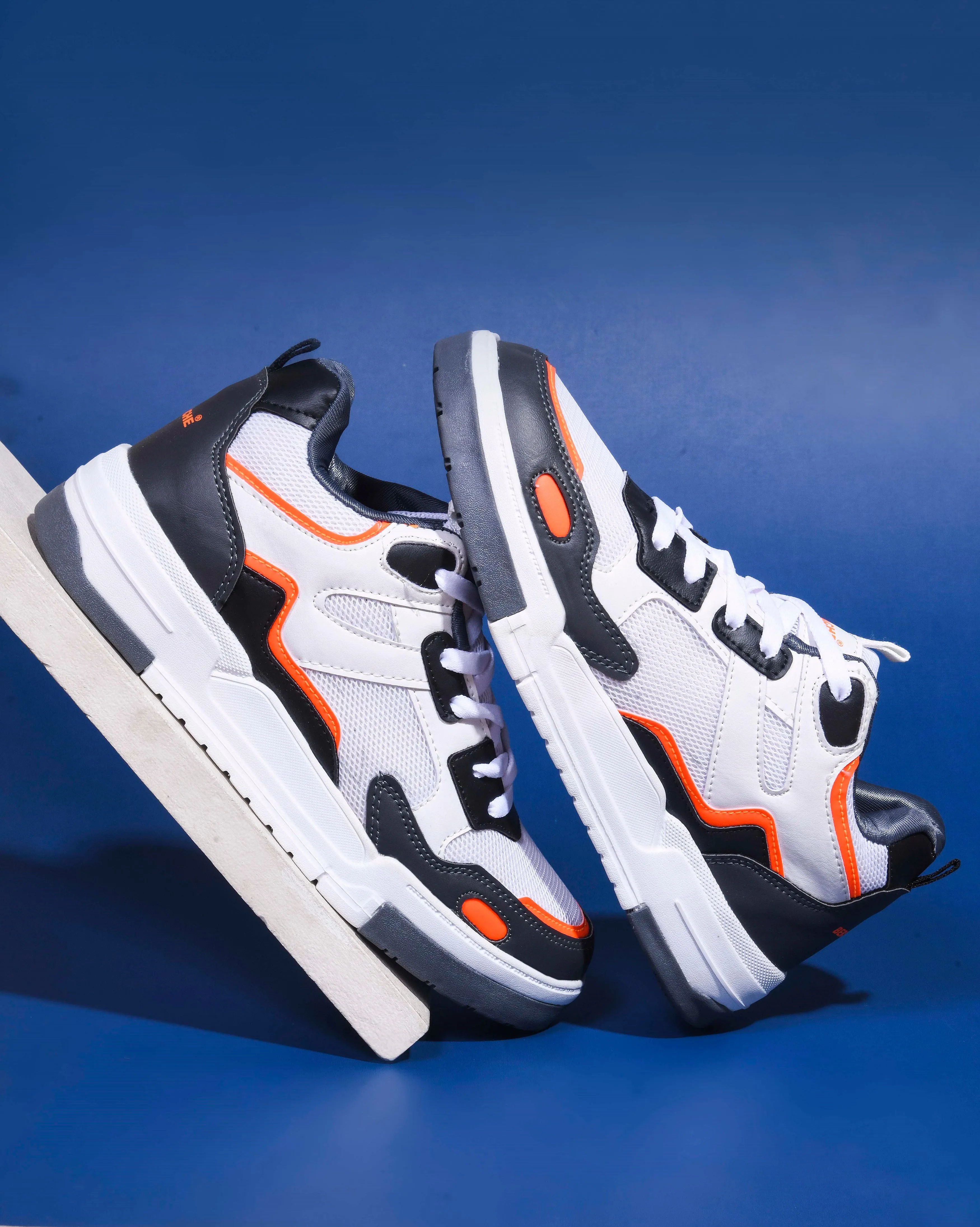 Style Slippers Bersache Premium Sports ,Gym, Trending Stylish Running Shoes For Men (9177-White)