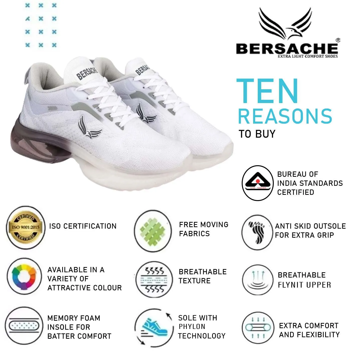 Fuzzie Slippers Bersache Premium Sports ,Gym, Trending Stylish Running Shoes For Men  (9188-Black)