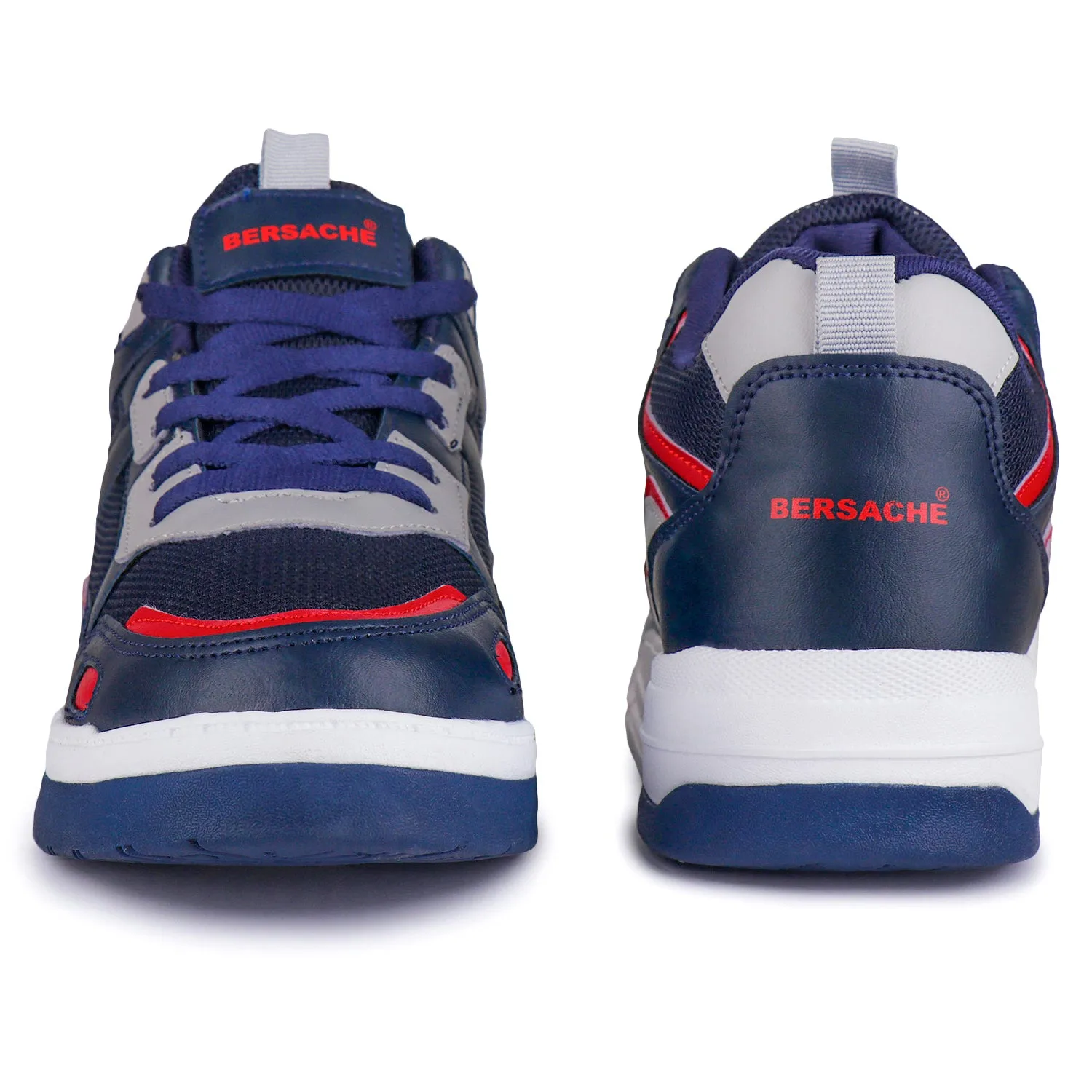 Bersache Sneaker, Loafers ,Casual With Extra Comfort Sneakers For Men   (9176-Blue) Tall Fuzzy Slippers