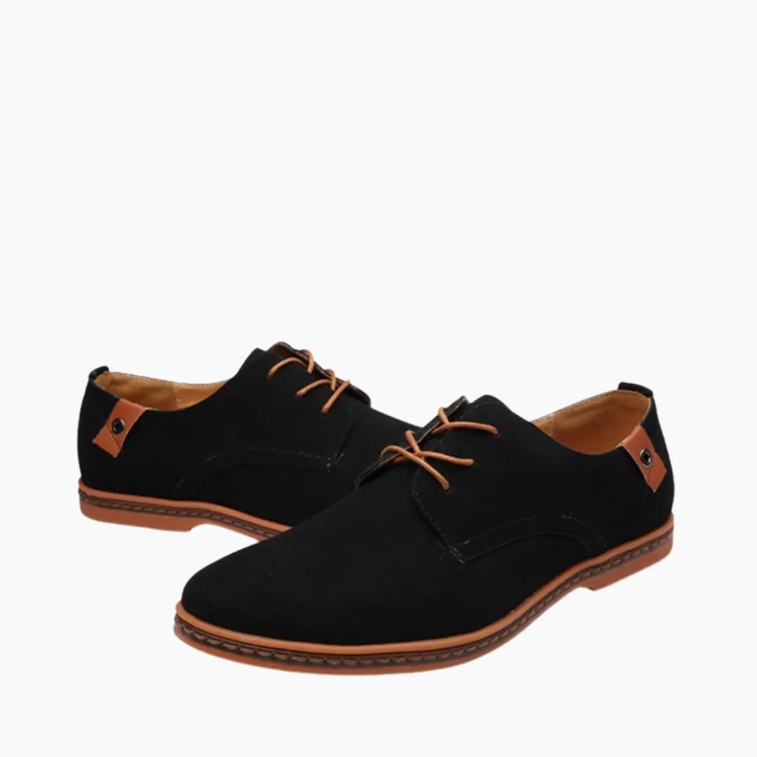 Wear Resistant Sole, Hand Stitched : Oxford Shoes for Men Work Boota