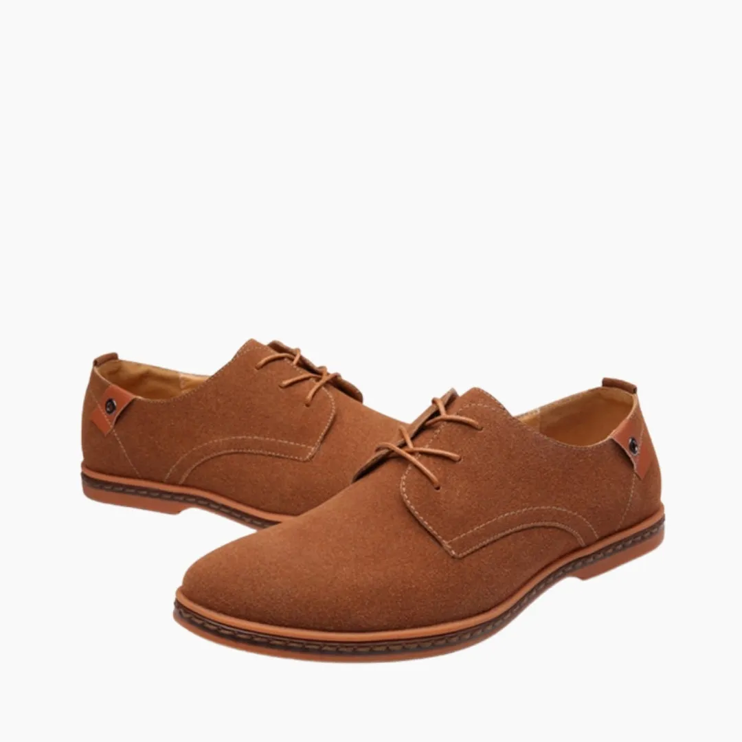 Wear Resistant Sole, Hand Stitched : Oxford Shoes for Men Best Work Boots For Police Officers