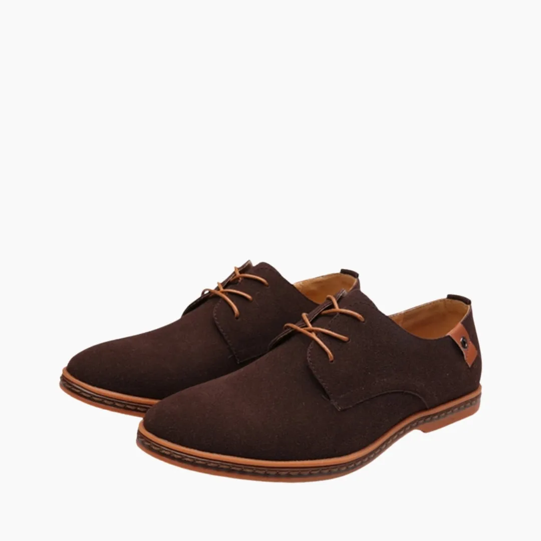 Wear Resistant Sole, Hand Stitched : Oxford Shoes for Men Work Rain Boots