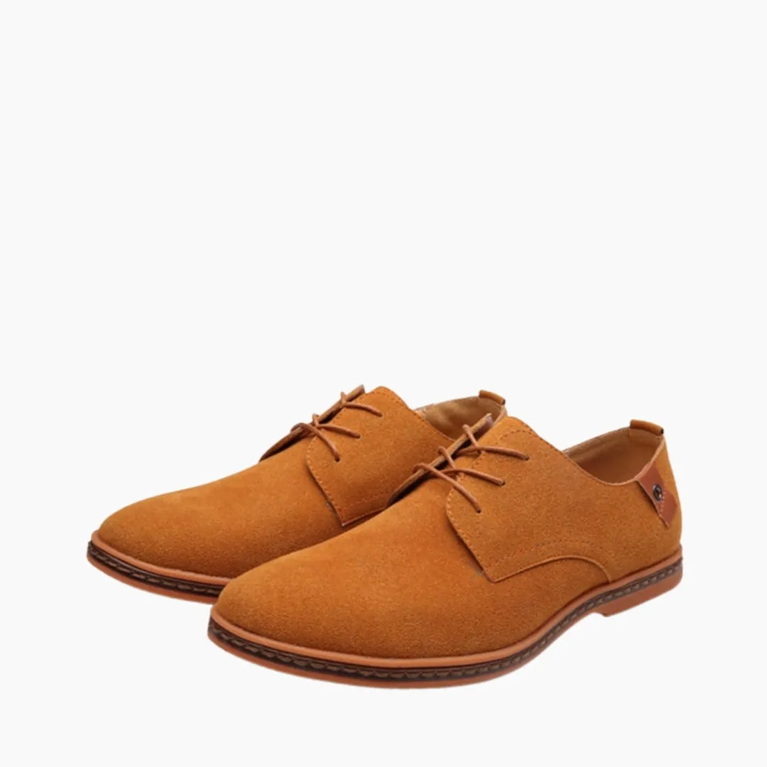 Wear Resistant Sole, Hand Stitched : Oxford Shoes for Men Most Comfortable Cowboy Work Boots