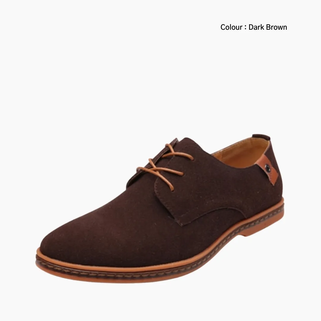Long Lasting Work Boots Wear Resistant Sole, Hand Stitched : Oxford Shoes for Men