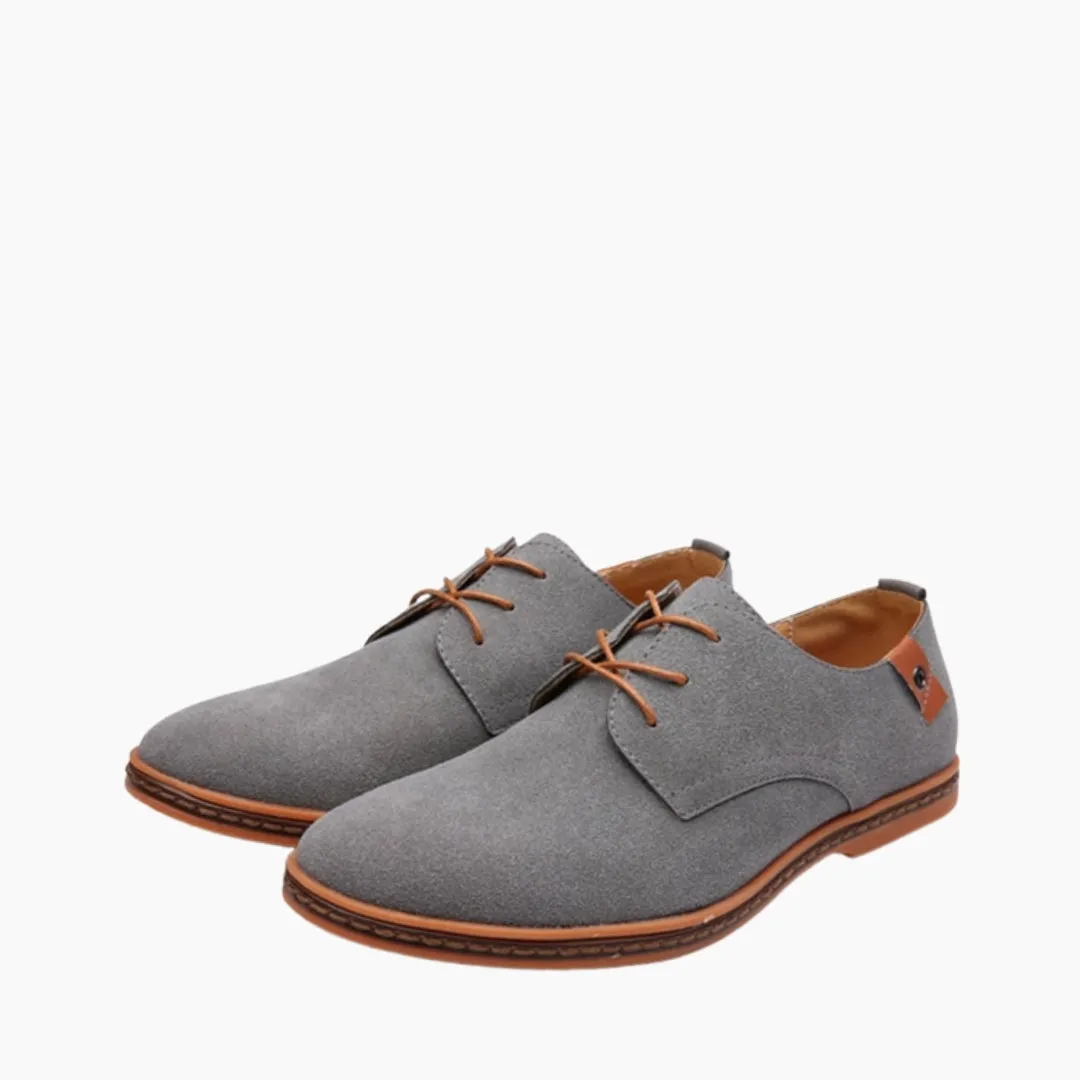 Wear Resistant Sole, Hand Stitched : Oxford Shoes for Men San Jose Work Boot