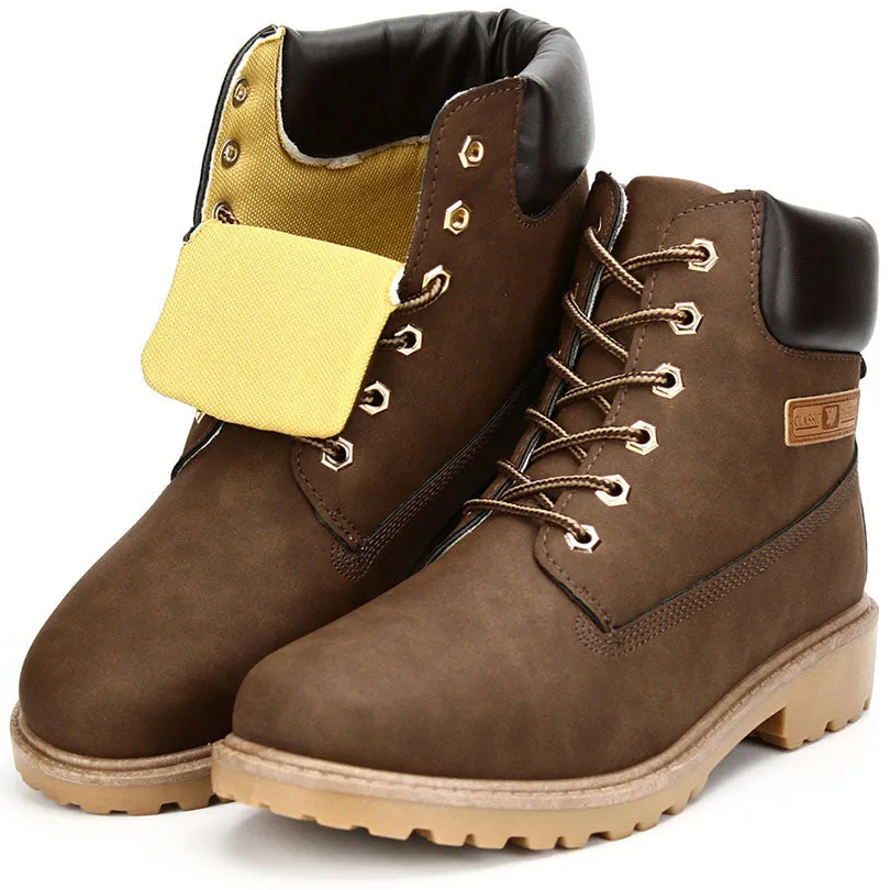 Shin Splints Flat Shoes big size leather men boots winter man shoes ankle boot men's snow shoe martin cowboy autumn man fur velvet flats 1208