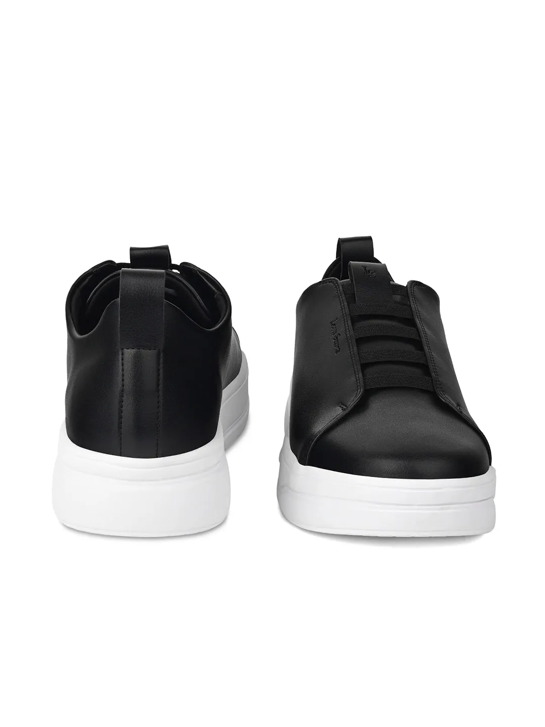 Black Casual Slip-On Sneakers for Men Sneakers Designer