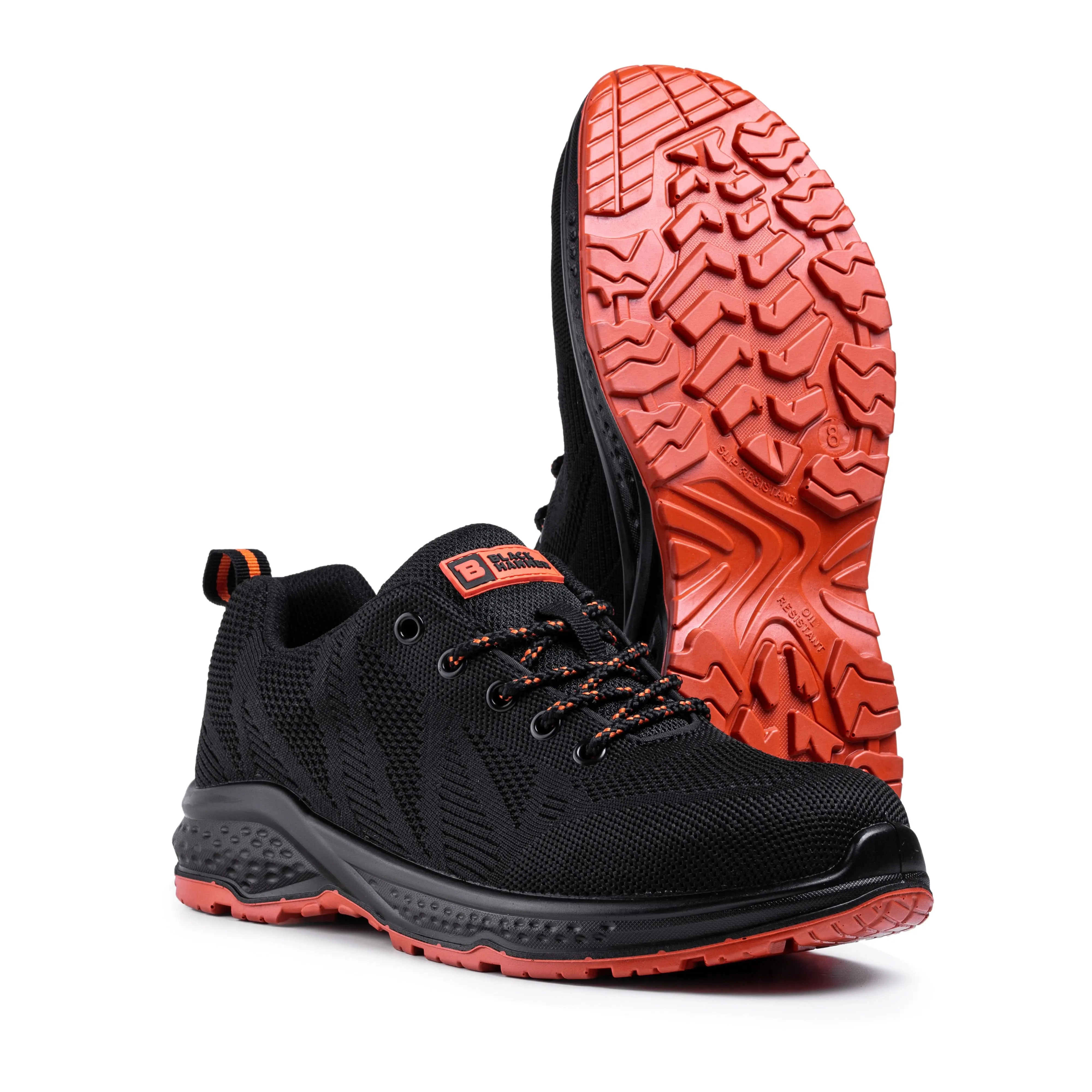 Black Hammer - 2292 Men's Safety Trainers Low Rise Work Boots