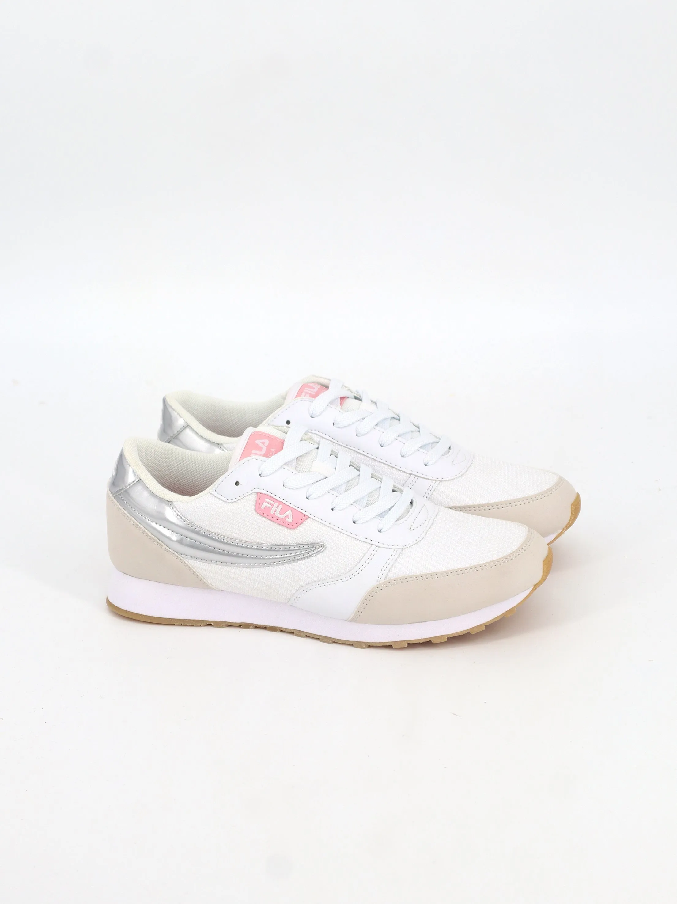 Best Bike Shoes Women's Textured Sneakers,White/Light Beige