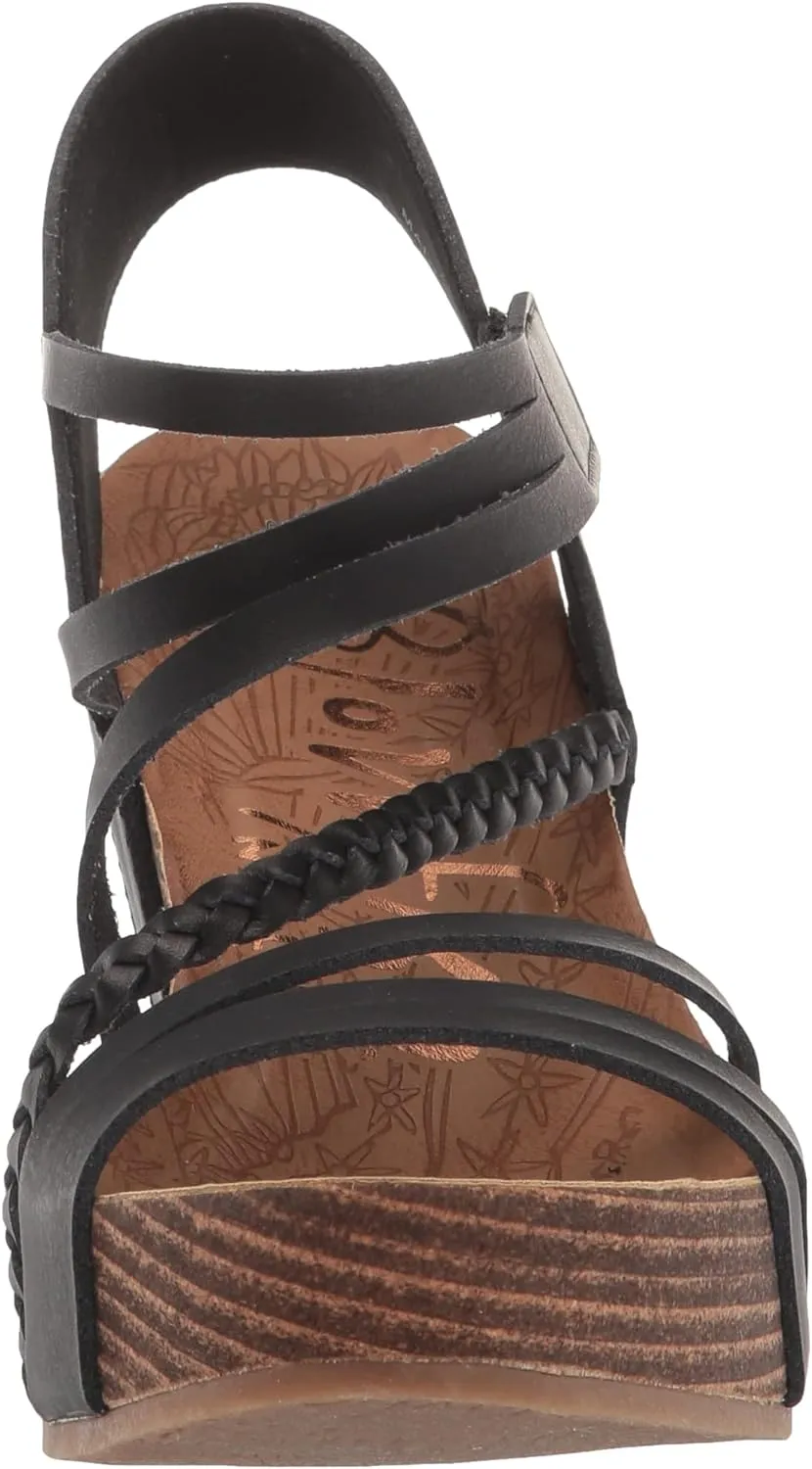 Sandals Hotel Cancun Blowfish Womens Heidi Wedge Sandal
