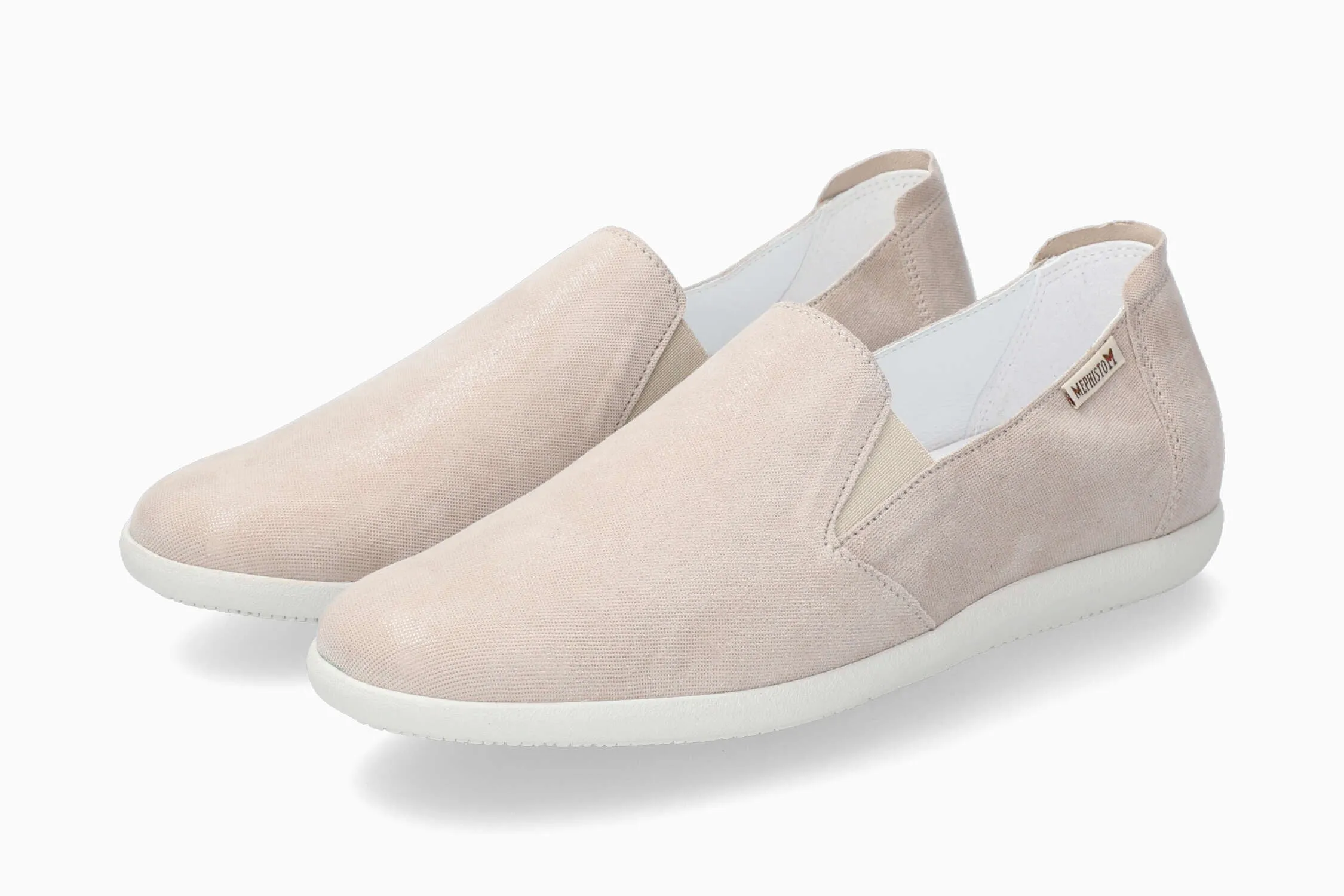 Slip-on Boat Shoes Korie - Light Taupe