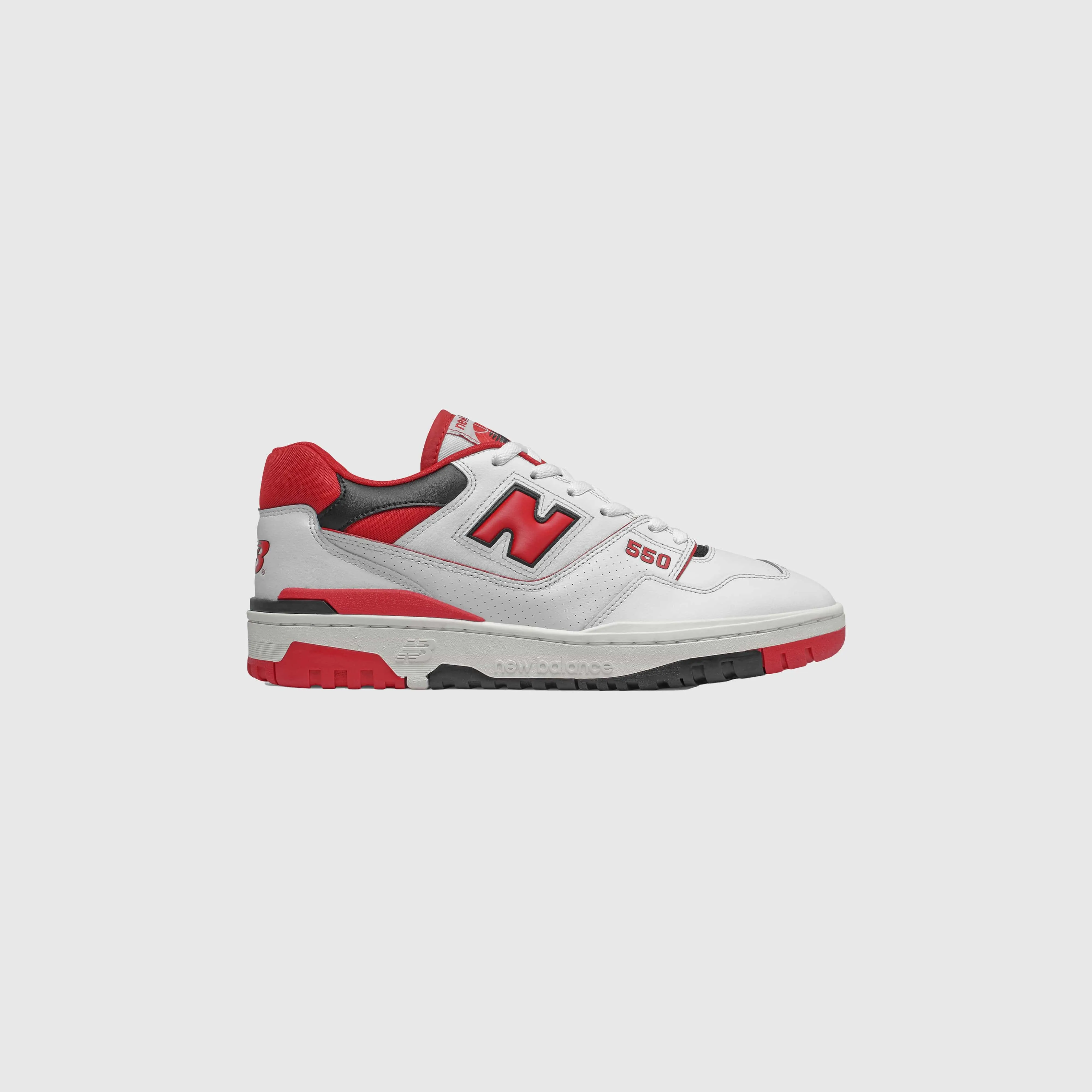 New Balance 550 - White / Team Red New Balance 550 Red And Black