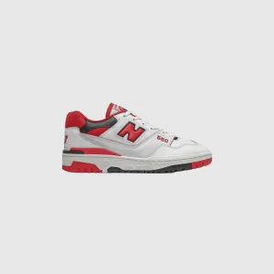 New Balance 550 - White / Team Red New Balance Lifestyle Shoe
