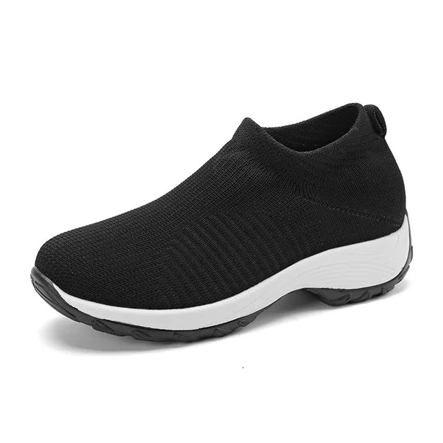 Slip On Sock Shoes Squeaky Sneakers