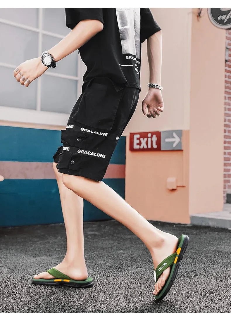 Cozy Slippers Nut Logo Breathable, non-slip beach flip-flops