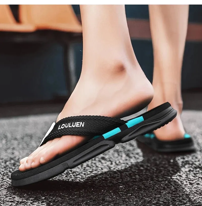 Breathable, non-slip beach flip-flops 100 Wool Slippers