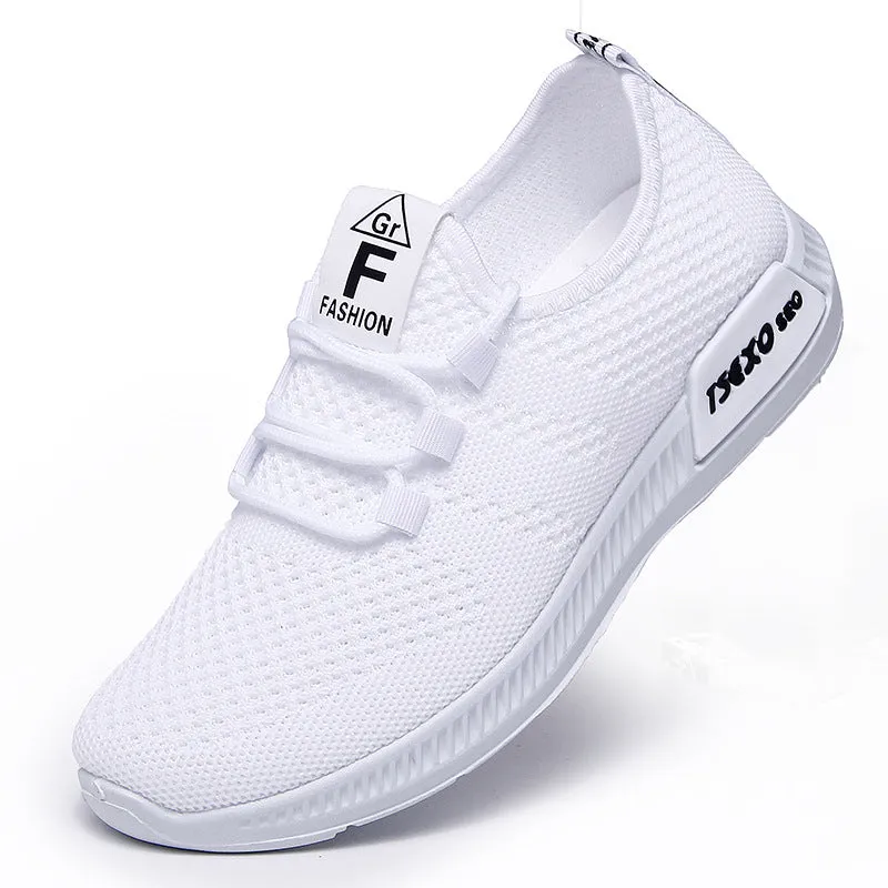 Breathe Easy Ladies Sneaker Trainers Classic Pe Sneakers