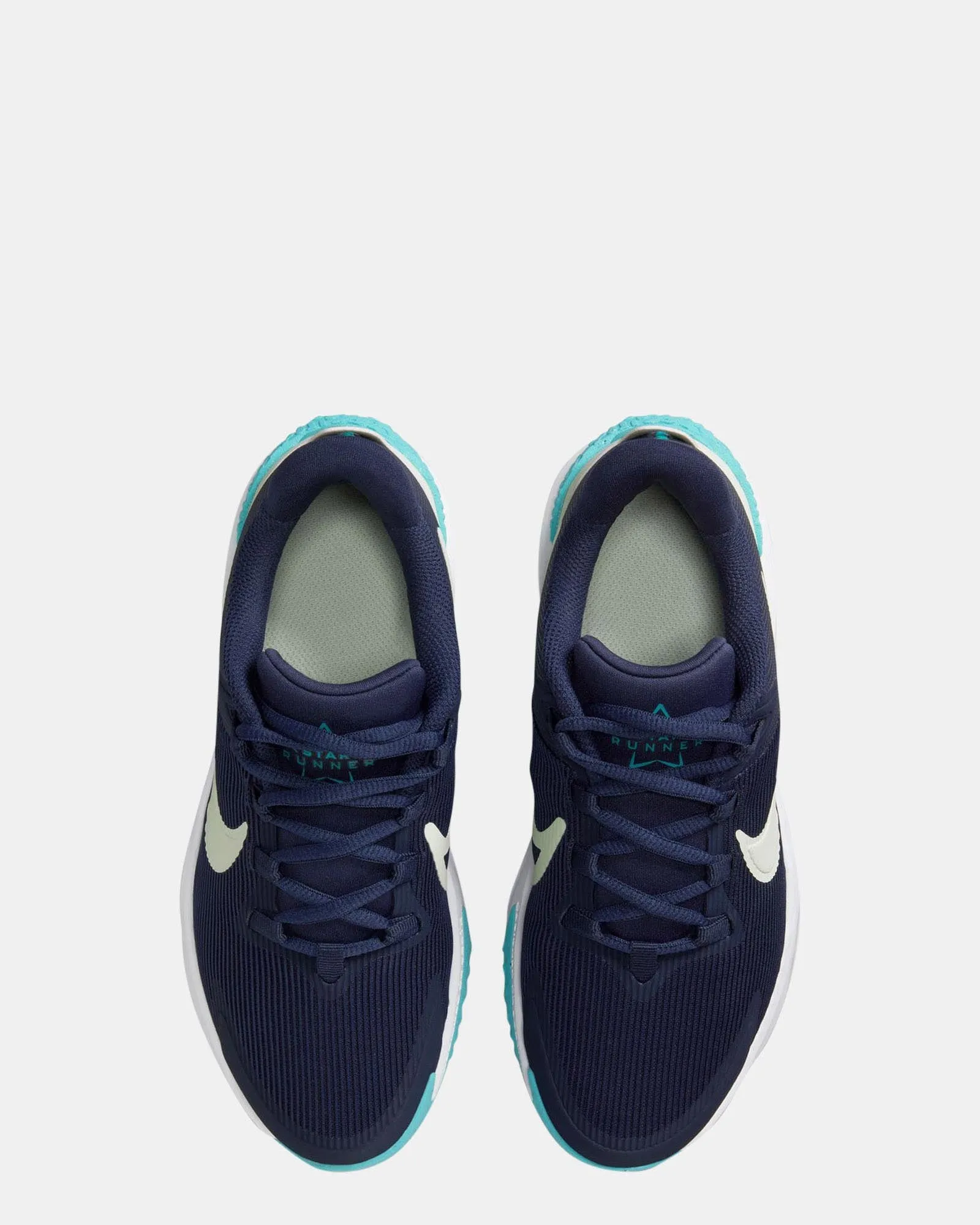 Star Runner 4 Nn Grade School Midnight Navy/Volt Tint/Cactus Asics Arch Support Shoes