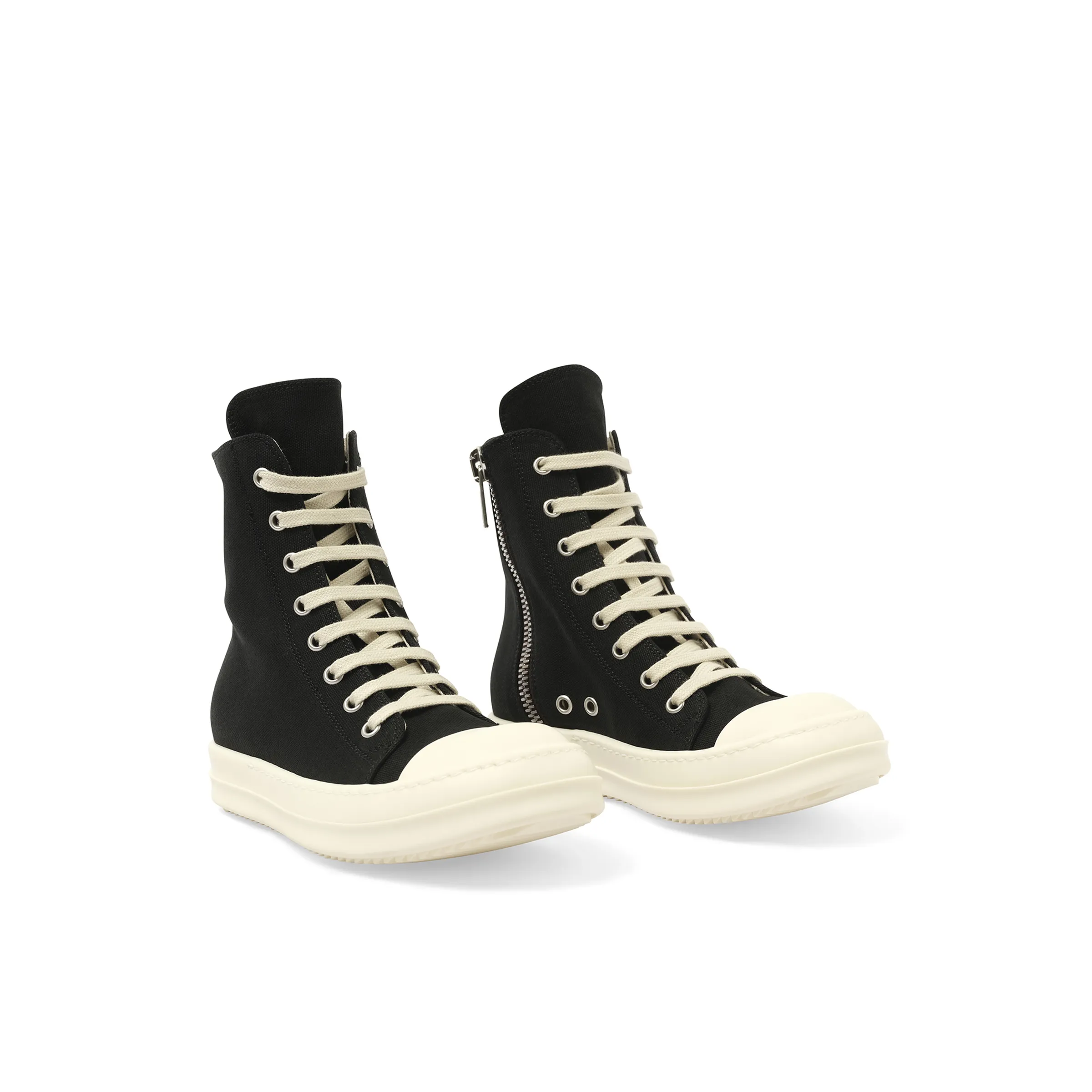 Sneakers Barefoot Canvas Sneaks in Black/Milk