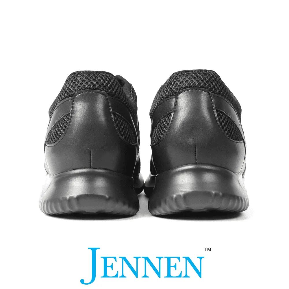 Mr. Love 7cm | 2.8 inches Black Vegan Sports Shoes for Men Prada Cups Sneakers