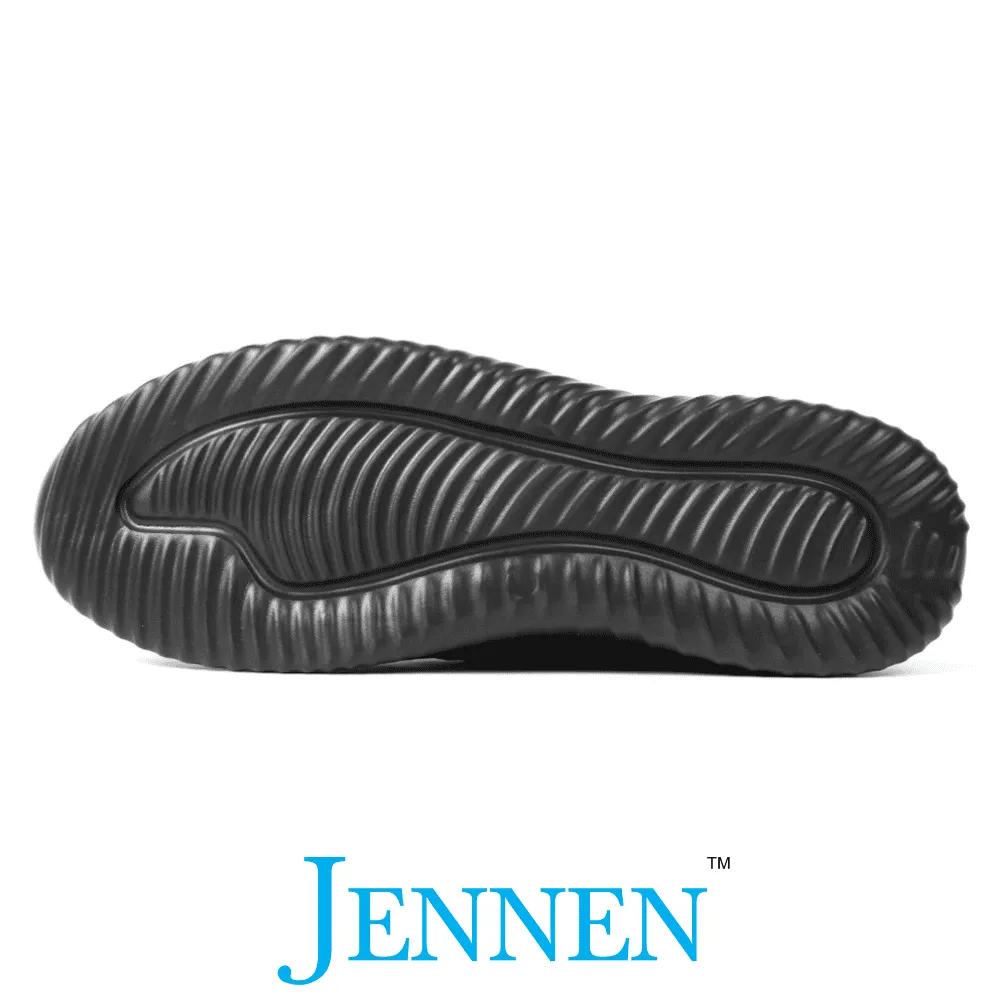 Lace Shoes Sneakers Mr. Love 7cm | 2.8 inches Black Vegan Sports Shoes for Men