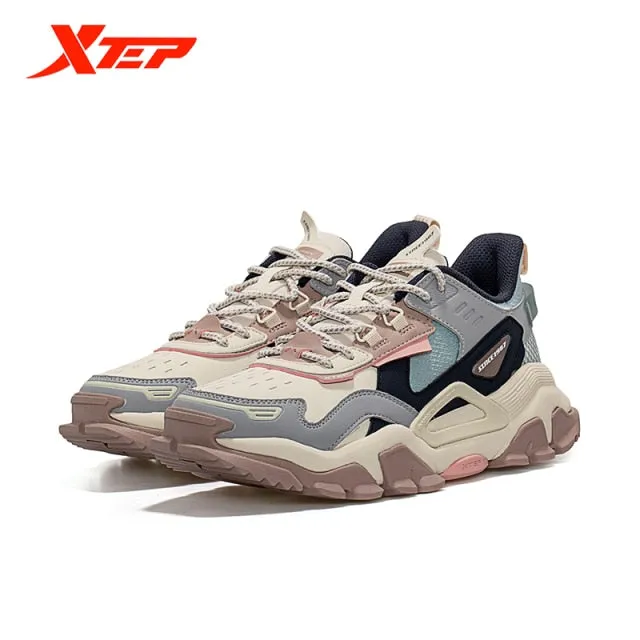 Xtep Chinoiseries Women's Sports Shoes Women's Casual Shoes Sneakers Buffalo Boots Sneakers