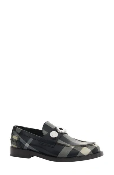 Best Leather Loafers BURBERRY BROADBROOK CHECK LADIES LOAFERS