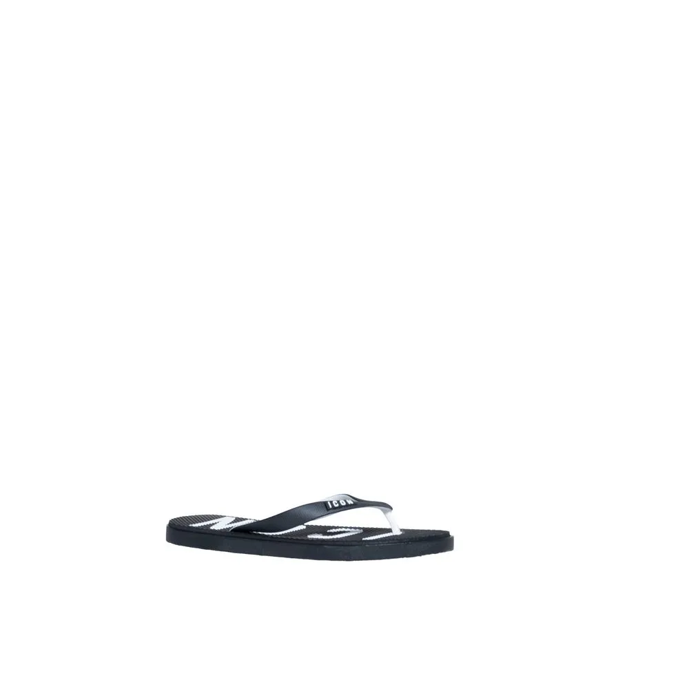 Icon Black Rubber Sandal Sandals Store