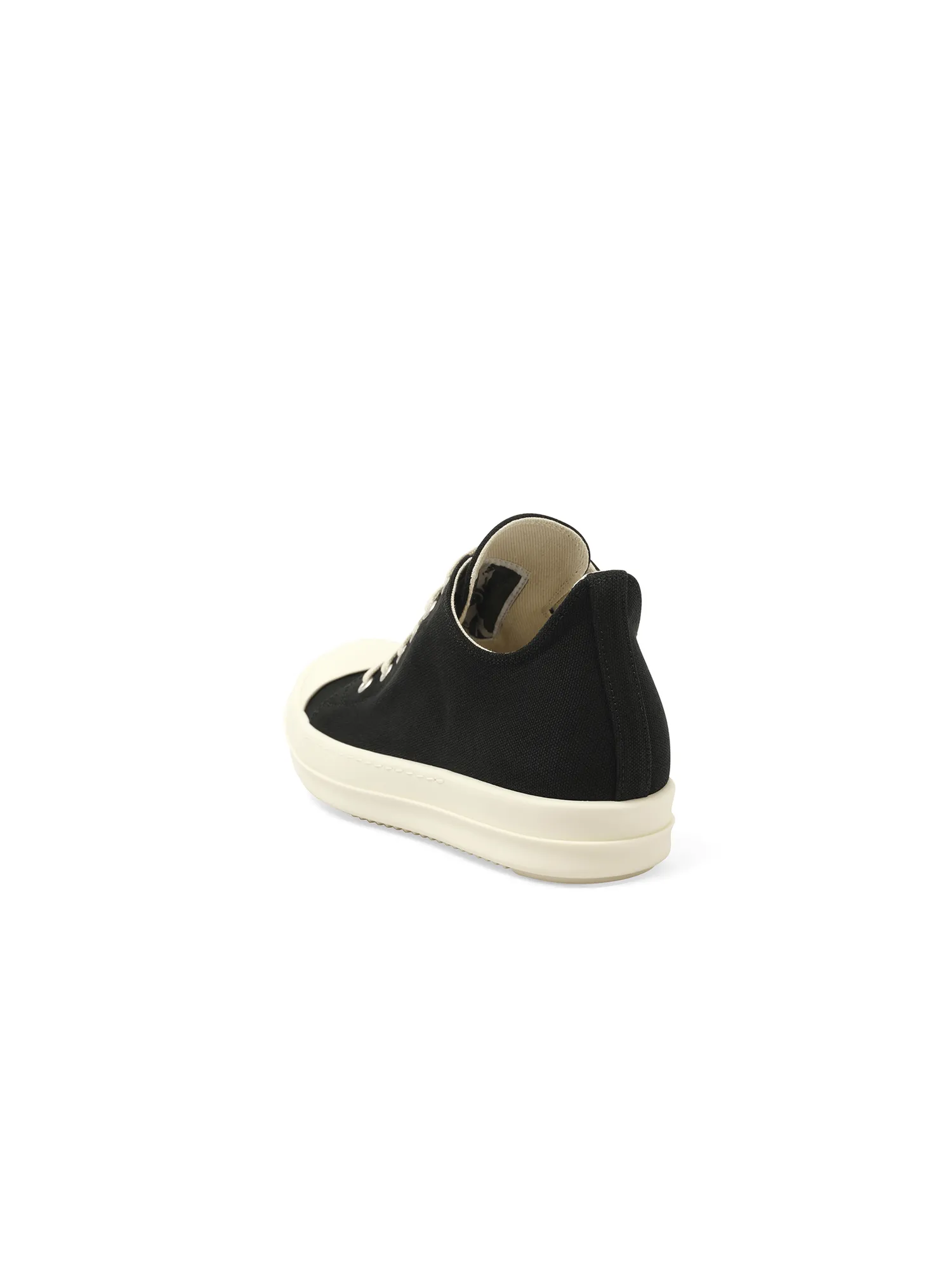 Athletic Sneakers Canvas Low Sneaks in Black/Milk
