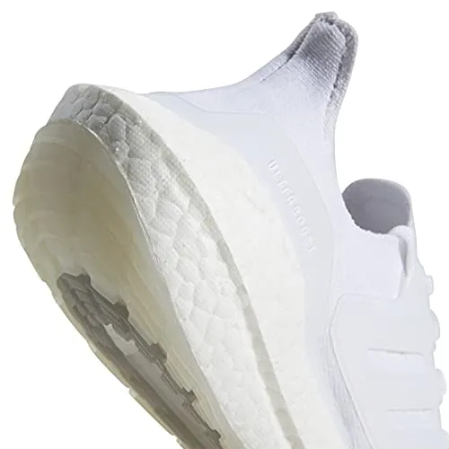 Japan Shoes Adidas adidas Women's Ultra boost 21 Running Shoes, White/White/Grey, 7.5
