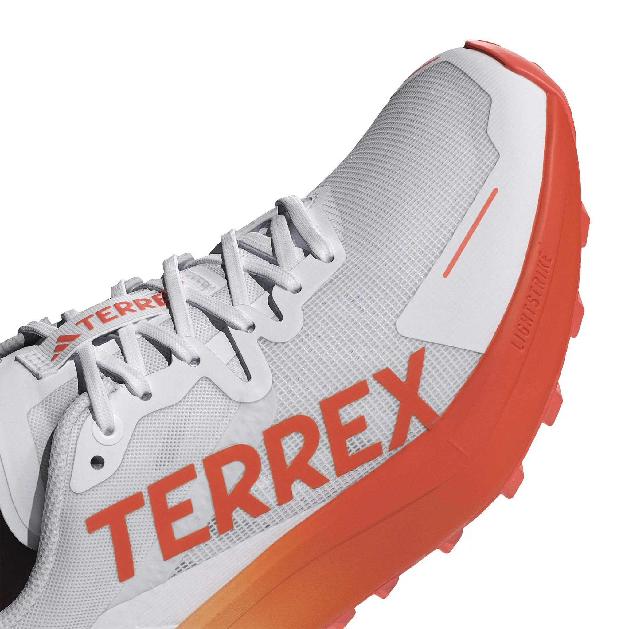 Adidas Terrex Agravic 3 Women's Cloud White Semi Impact Orange Dash Grey Adidas Ribbon Shoes
