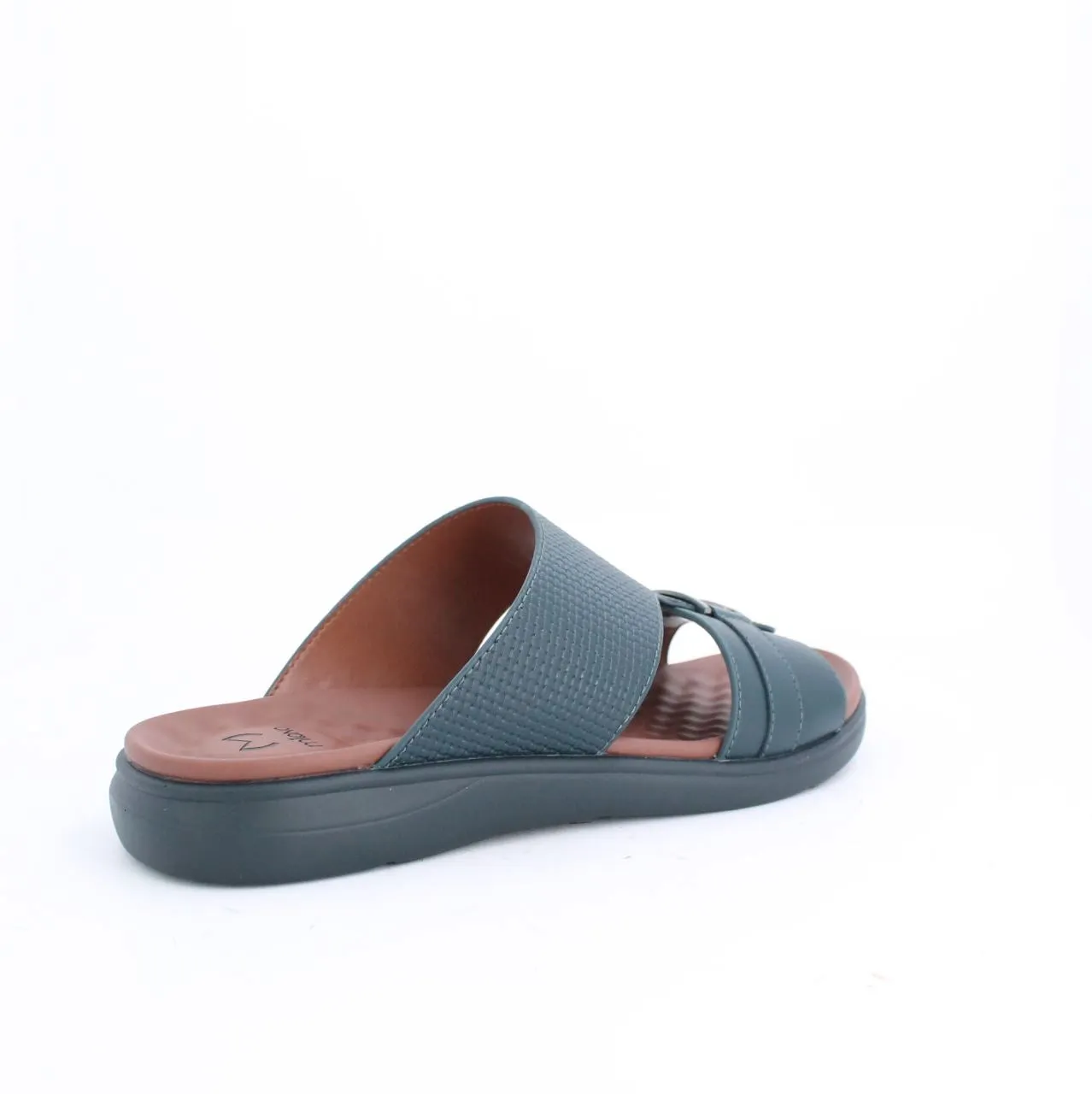 Snake Print Sandals CARLO-MENS-SANDALS-TEAL