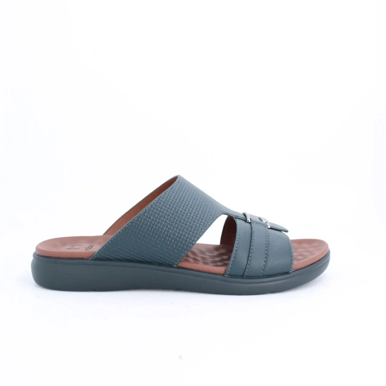 Suede Wedge Sandals CARLO-MENS-SANDALS-TEAL
